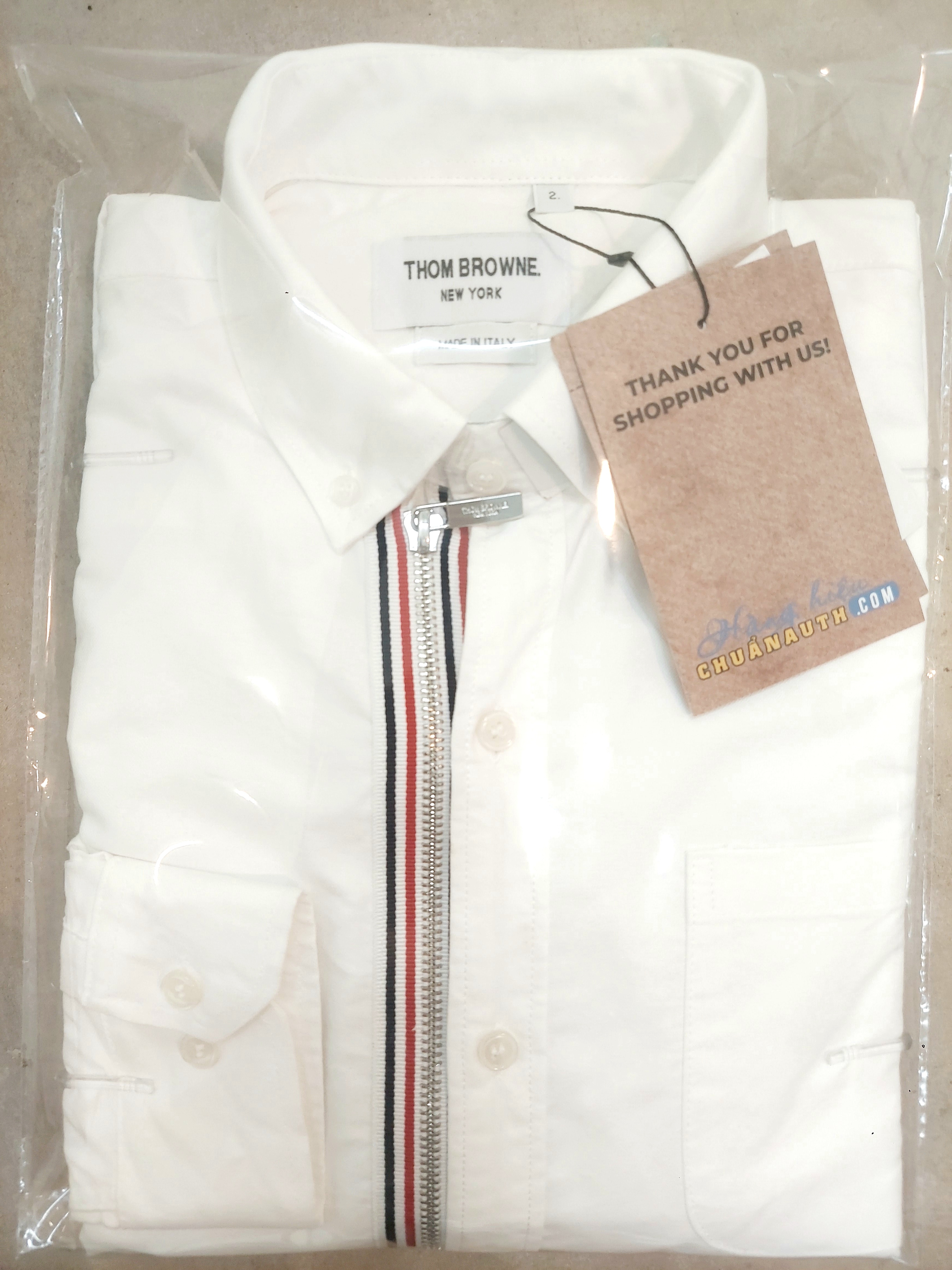 QTTN - Sơ mi nam hàng hiệu Thom Browne HA 2480